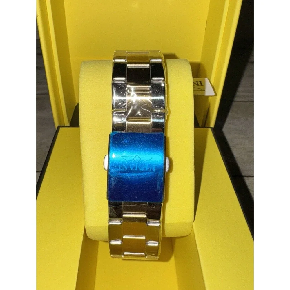 WATCH IT WORK! Mens Invicta Objet D Art Automatic W/Skeleton Dial 43mm SHARP!